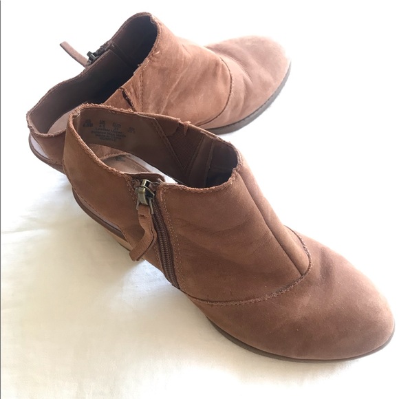 Suede Ankle Booties - Picture 2 of 4